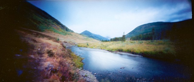 Quiet time on the Slate River.