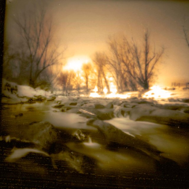 Clear Creek Sunrise Pinhole