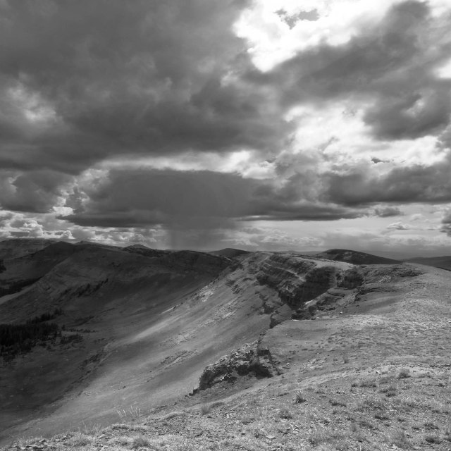 Storm on the ridge