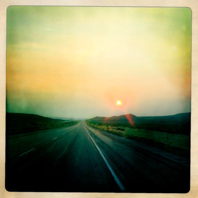 TIme to unplug and hit the road.